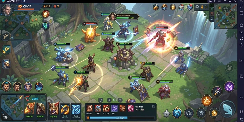 Gameplay seru dan strategi mendalam di C8VIP