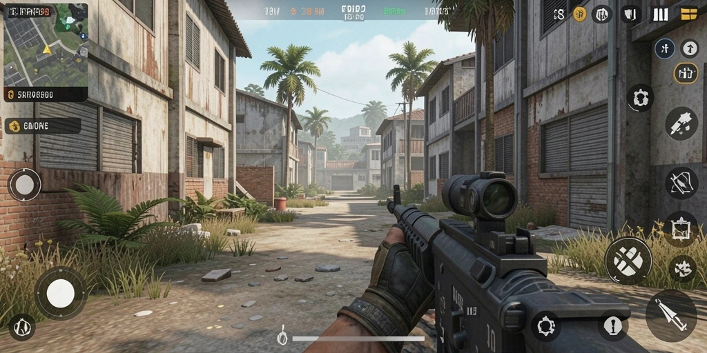 Gameplay seru dari FBRP88 dengan aksi tembak-tembakan yang intens.