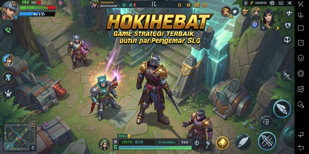 Tampilan screenshot gameplay SLG HOKIHEBAT yang menegangkan.