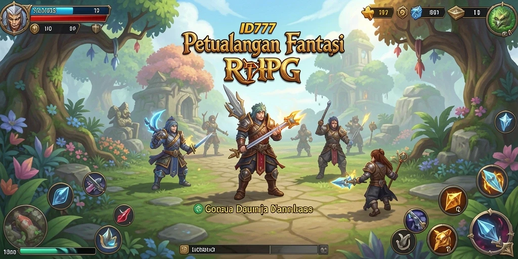 Gameplay seru dalam dunia fantasi yang menawan.