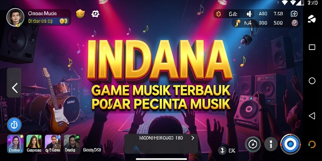 Tampilan gameplay INDAAA yang menarik dan interaktif.