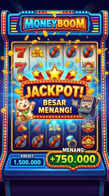 Tampilan antarmuka pengguna moneyboom yang ramah.